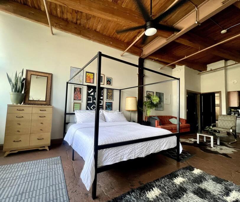 420 Friendly Boho Loft Downtown King Suite Free Parking Detroit Eksteriør bilde